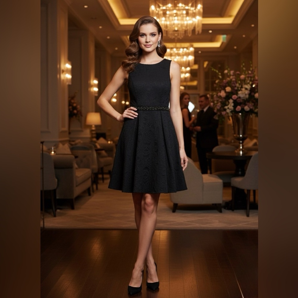 Jovani black  short  dress